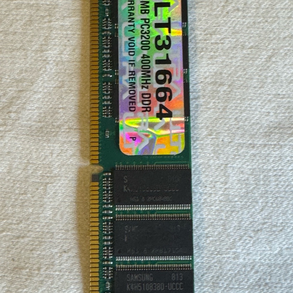 Ultra Memory Upgrade ULTRA DDR Memory 1024 MB PC3200 DDR 400MHz